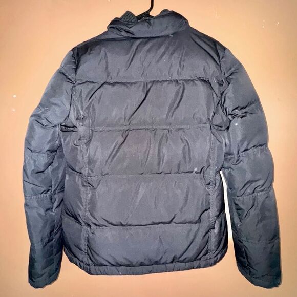 GAP Women's 3-1 Utility Down Puffer Full Zip Winter Coat Jacket Black - Medium - Picture 8 of 8